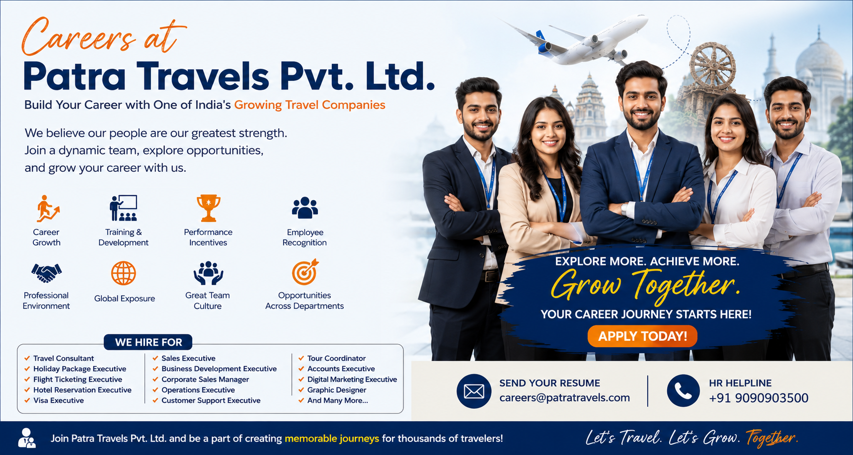 Careers at Patra Travels Pvt. Ltd.