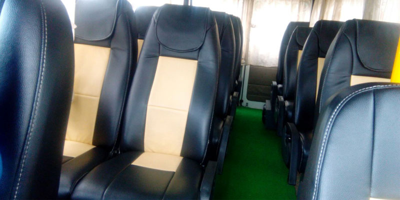 13 Seater AC Tempo Traveller Cab