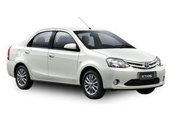 AC Toyota Etios (4 + 1 Driver)