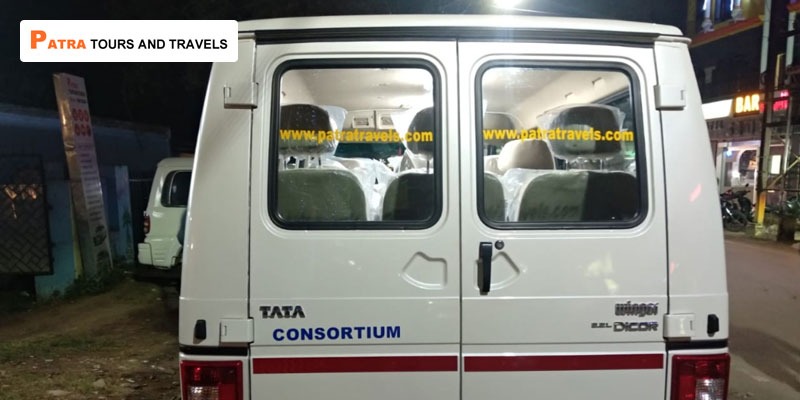 9 Seater Luxury Tata Winger Van in Bhubaneswar - Patra Tours And Travels