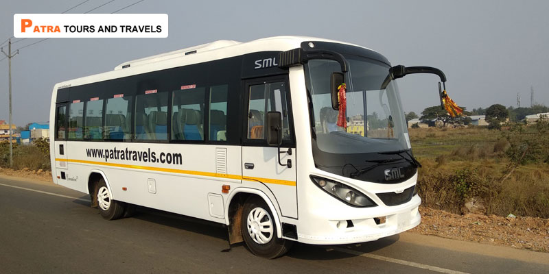 Luxury AC SML Mini Coach 28 seater - Patra Tours And Travels